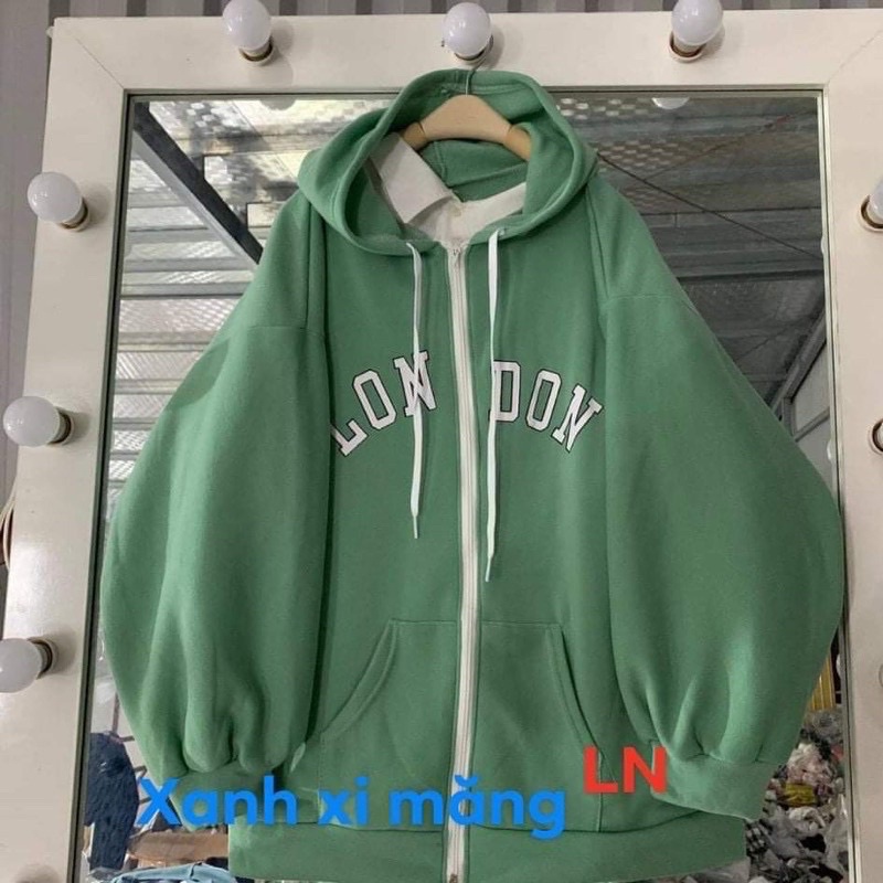 Áo khoá LONDON hai bên áo LH12
