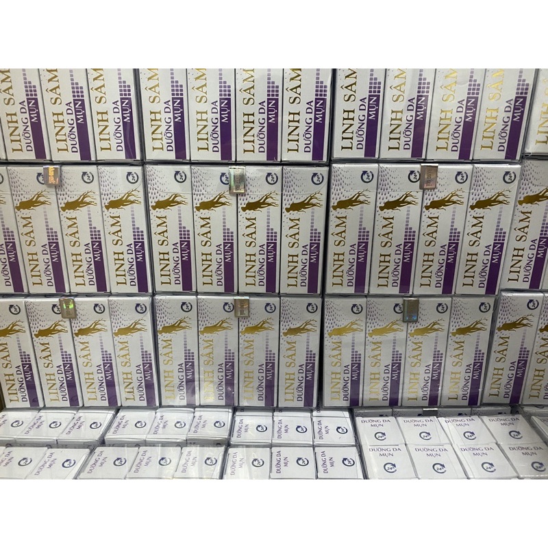 Serum mụn Siêu Tốc 24h Linh Sâm 5ml -giúp làm mờ vết thâm sẹo trên da, se khít lỗ chân lông