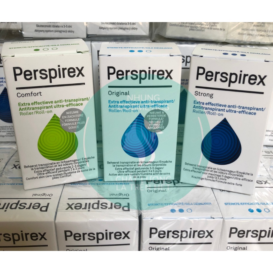 LĂN KHỬ MÙI PERSPIREX STRONG CHO DA KHỎE, MỒ HÔI NHIỀU