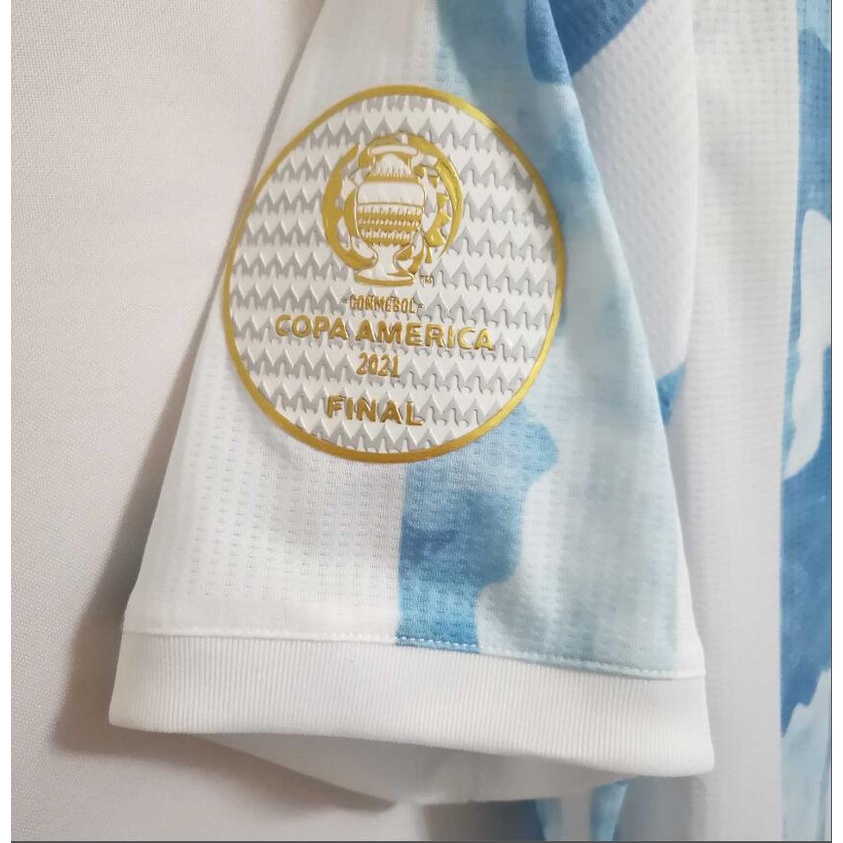 Áo Thun Bóng Đá Đội Tuyển Argentina Mỹ 2021 2022 Size S-2XL