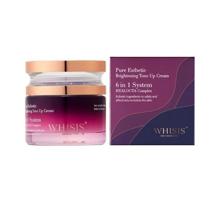 Kem Face WHISIS TÍM Dưỡng Ẩm Trắng Da Xóa Nhăn Giảm Nám