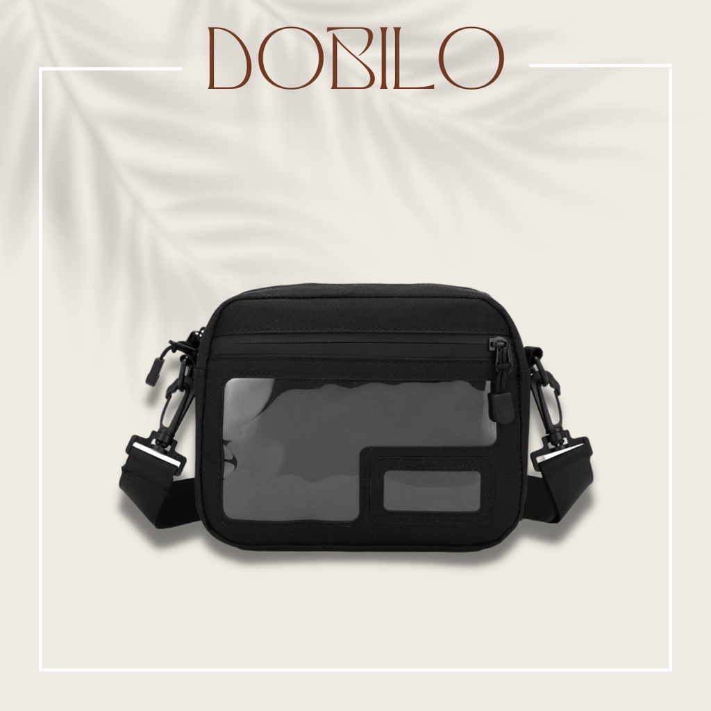 Túi Đeo Chéo Chéo Nam Nữ Dobilo - Vải Polyeste 900 Trượt Nước BG58