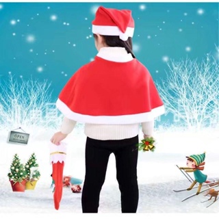 Áo Choàng Giáng Sinh Bằng Vải Polyester Mềm Mại Chống Gió Giữ Ấm Mùa Thu Đông Cho Nữ #1