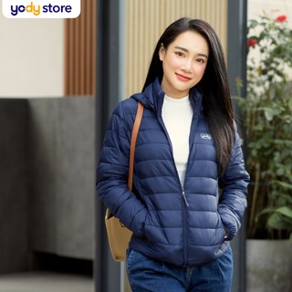 Áo phao nữ YODY siêu ấm siêu gọn siêu nhẹ áo phao nữ có mũ cản gió chống thấm nước PHN5000