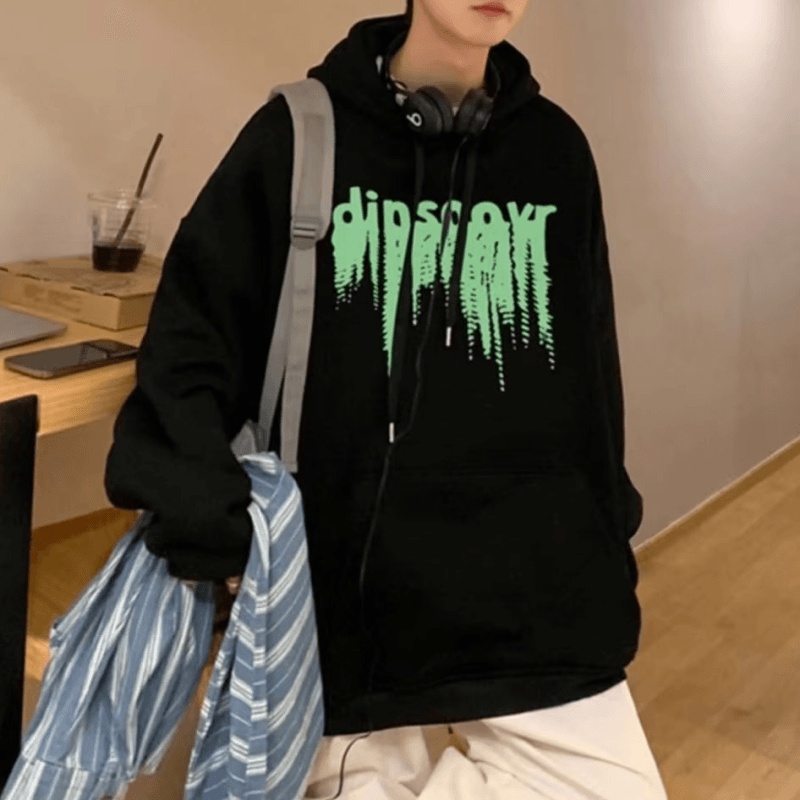 Áo hoodie In Chữ Phong Cách Nhật Bản Thời Trang Cao Cấp Dành Cho Nam M-5XL