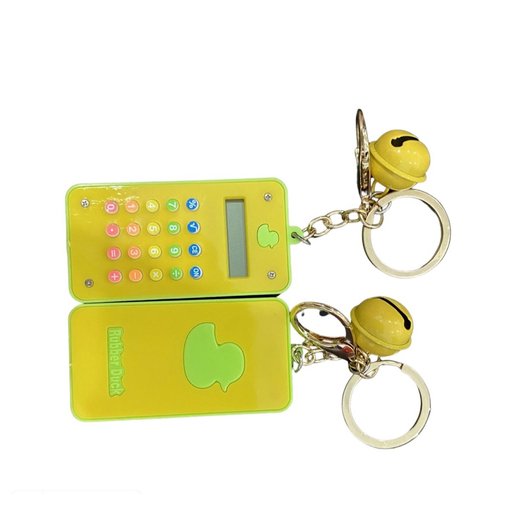 Móc khóa máy tính mini dễ thương