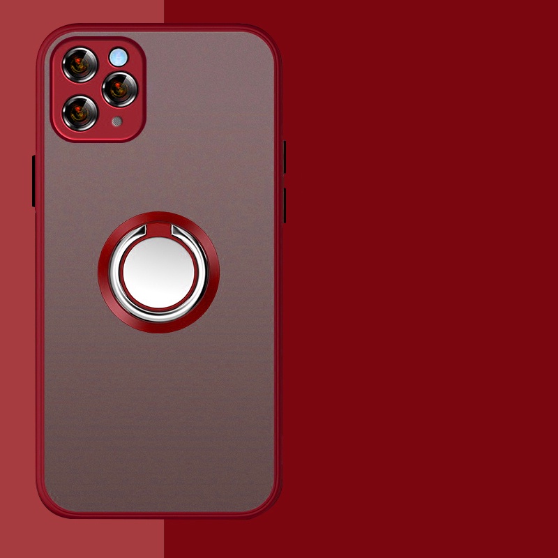 Ốp Điện Thoại TPU Có Nhẫn Đỡ Cho iPhone 14 13 12 Mini 11 Pro XS Max XR X