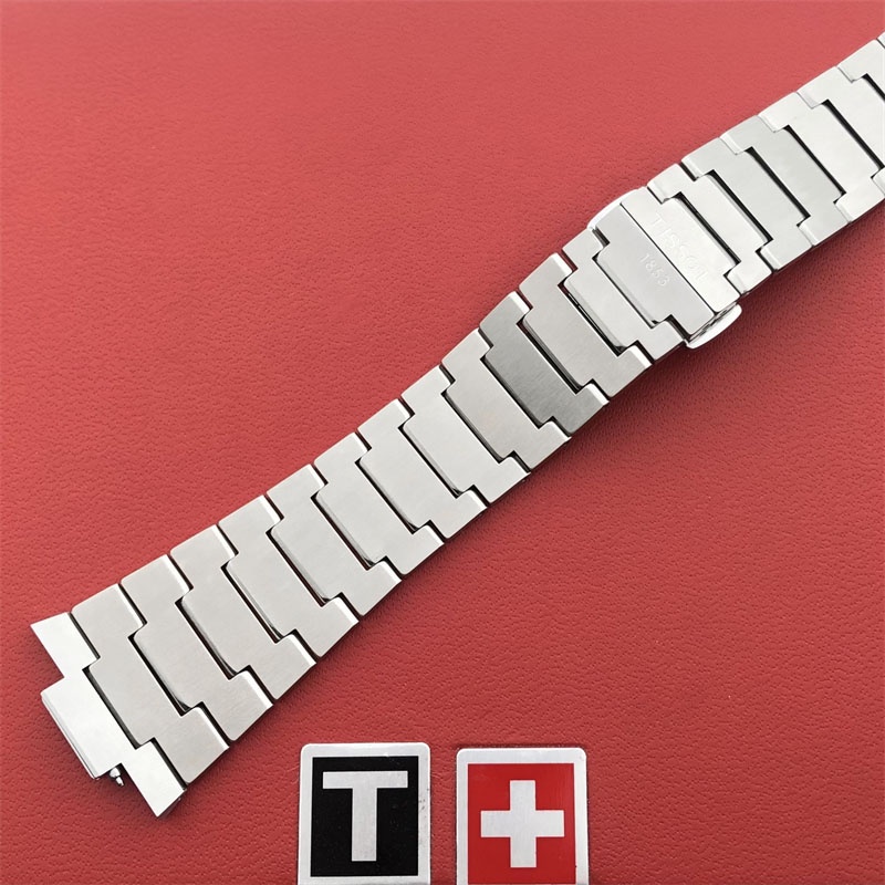 Dây Đồng Hồ Bằng Thép 1853 Tissot PRX Series T137137407Dây Đeo Đồng Hồ Bằng Thép Không Gỉ Cao Cấp Cho Nam