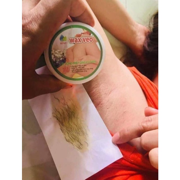 ( tặng kèm que và giấy) Wax lông Veo, Sáp wax nách , sáp wax, wax lông nách, wax lông tay, wax lông chân