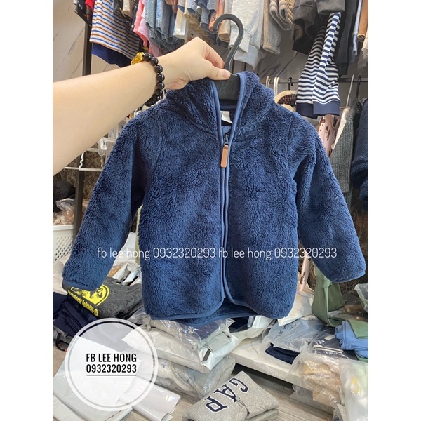 Áo khoác lông gấu Hm tuồn