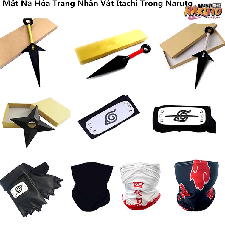 Mặt Nạ Hóa Trang Nhân Vật Itachi Trong Naruto