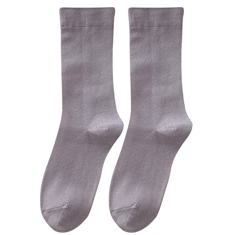 Vớ Cotton Màu Kẹo Ngọt Phong Cách Nhật Bản Thời Trang Xuân Thu Mới Cho Nữ