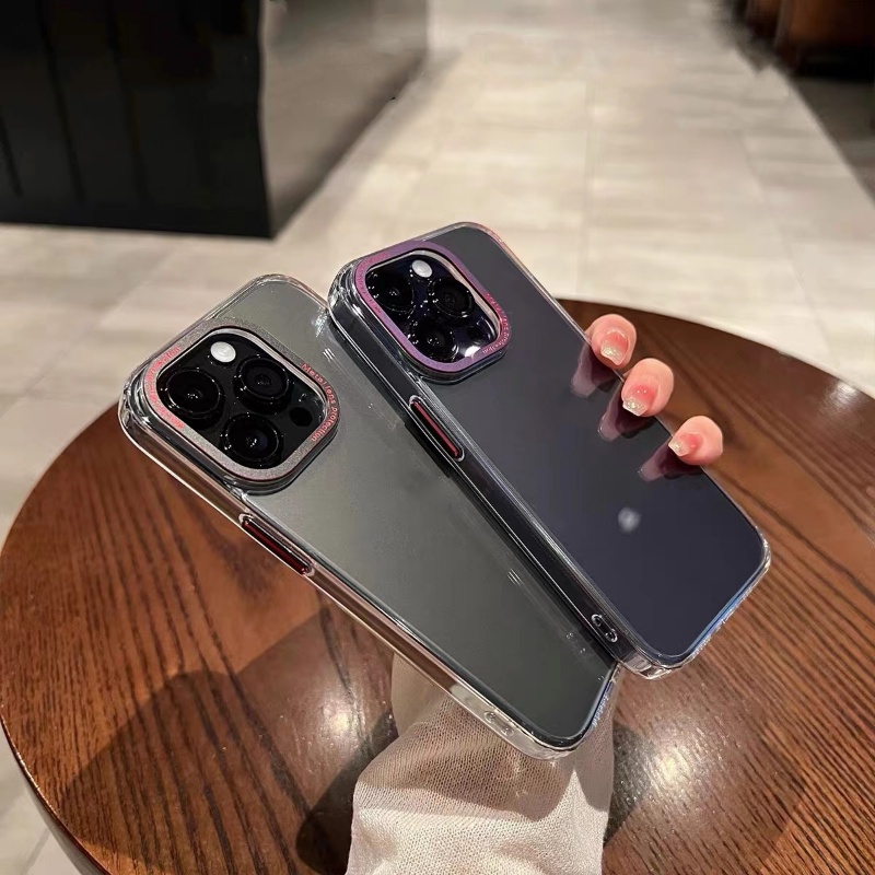 Ốp Điện Thoại iPhone 14 13 12 Pro max 14 plus case ốp lưng điện thoại iphone 14 13 12 promax acrylic Cứng Trong Suốt Chống Sốc Sang Trọng Cho iP 14 13 12 Pro max 14 plus HD