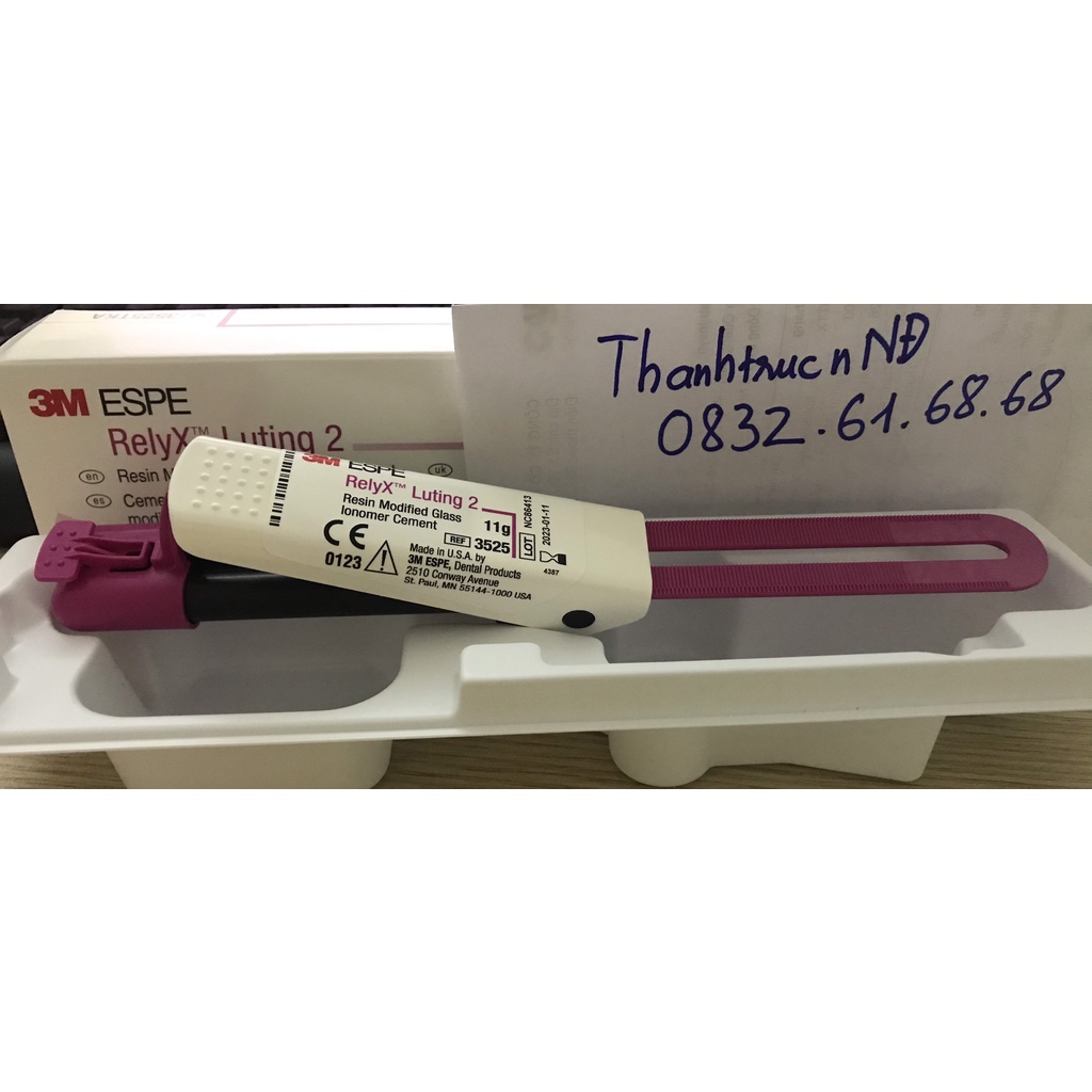 Xi măng gắn sứ RelyX Luting 2 3M - 3525TKA RELYX LUTING 2 TRIAL KIT