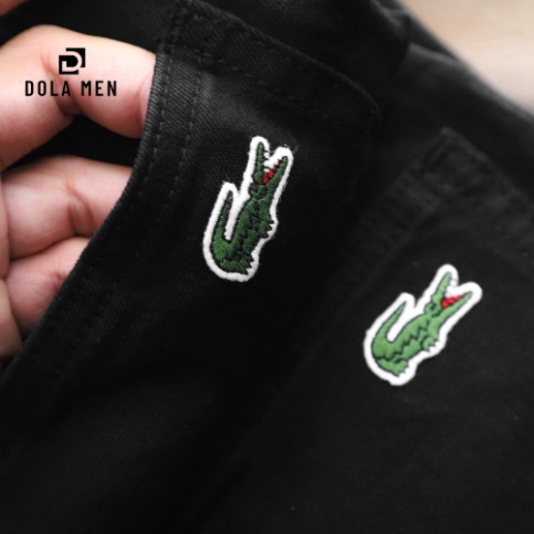 Quần Jean Nam LACOSTE ĐEN Jean mềm mịn Hàng Xuất Xịn Dolamen CÓ Big Size
