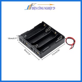Đế Pin 18650 ( Đấu Nối Tiếp ) 1/2/3/4 Pin