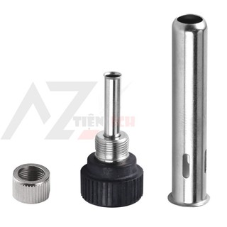 Bộ ổ cắm + đai ốc + đầu hàn điện bằng sắt cho đầu sắt 936, bộ đầu thay thế mỏ hàn 936, đầu chụp mỏ hàn 936 thay thế