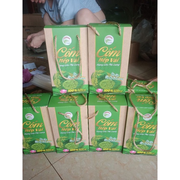 Gạo nếp. cốm ngon