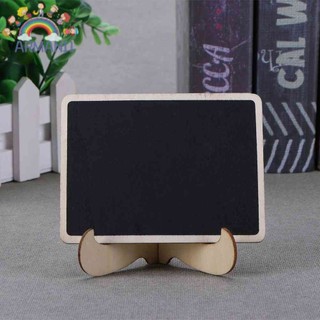 Bảng đen viết phấn mini bằng gỗ có giá đỡ dành cho tiệc cưới