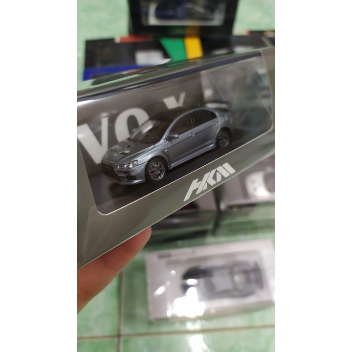 Mô hình ô tô Lancer Evolution EVO X 1/64 HKM