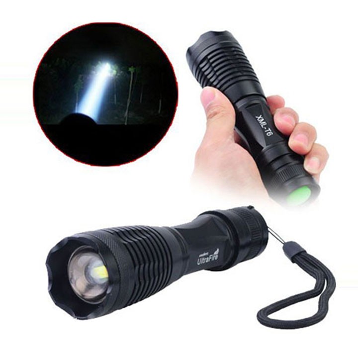 Đèn pin cầm tay mini siêu sáng XML-T6