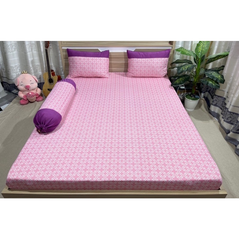 Bộ drap thun hàn quốc 4 món mát mịn