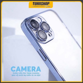 Ốp lưng iPhone 14 bảo vệ Full CAMERA chính hãng cao cấp viền màu chống ố cực chất