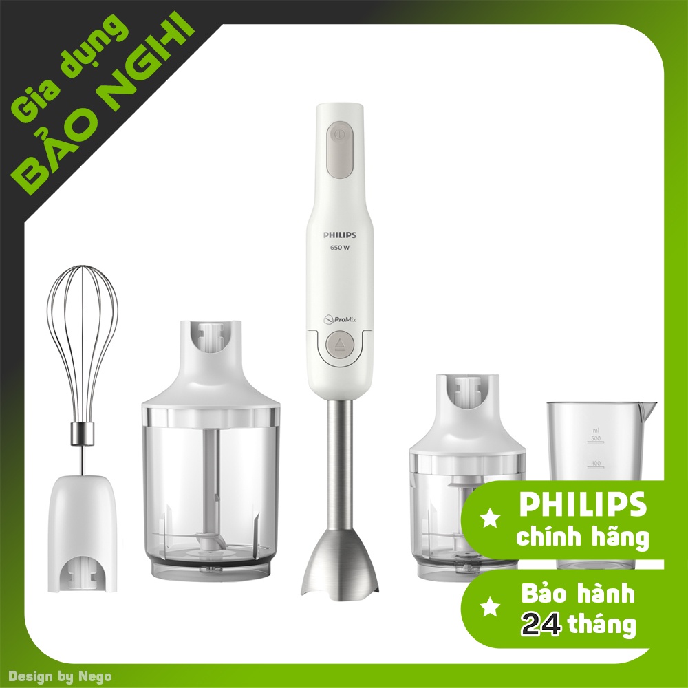 [Chính hãng] Máy xay sinh tố cầm tay Philips HR2537
