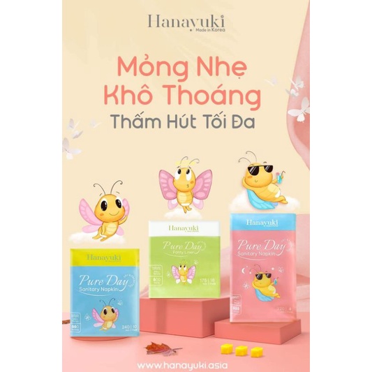 Băng Vệ Sinh Hanayuki ( Hàn Quốc)