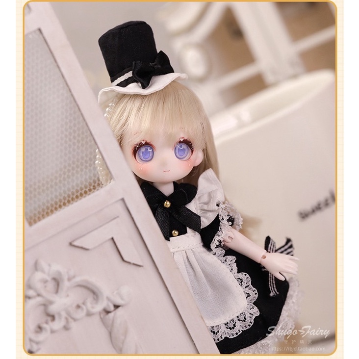 Búp bê bé nhỏ 1/8 BJD dễ thương