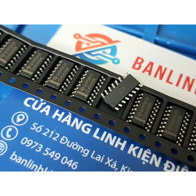 [Combo 10 chiếc] CD4040BM, CD4040 IC Chuyên Dụng SOP-16