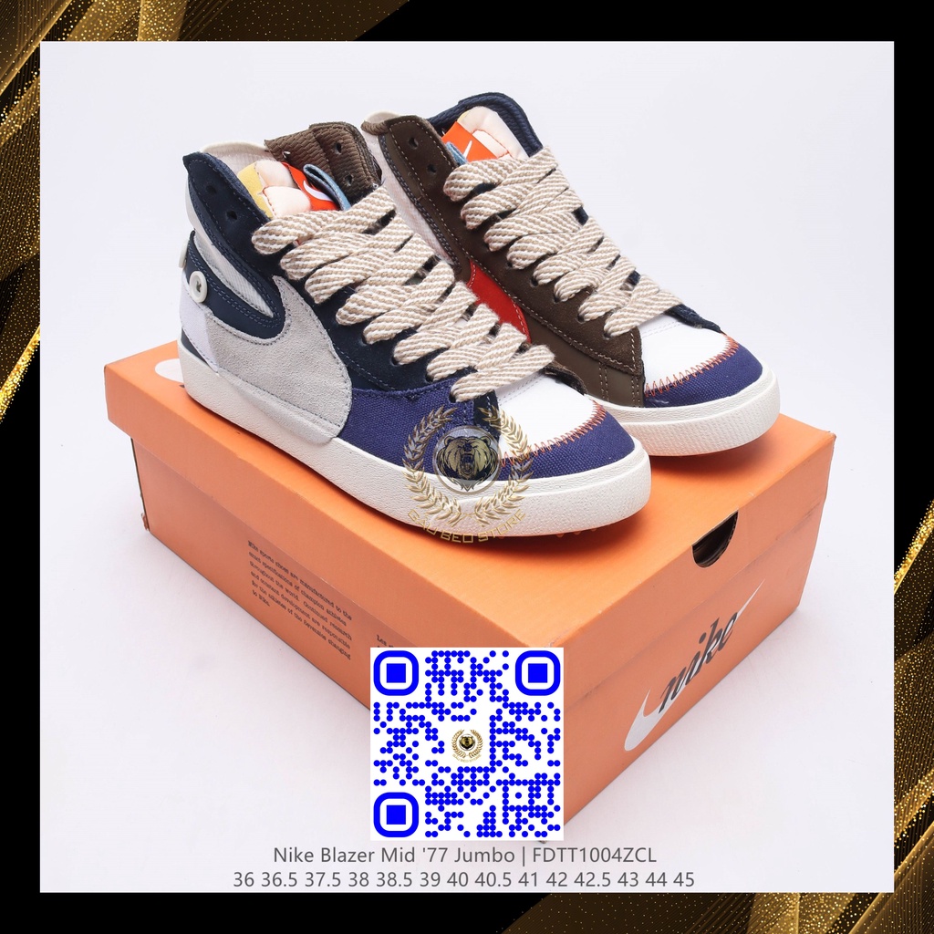 DQ5080 Nhận Order Giày Theo Mẫu,Size Loại Best Quality Sneaker ***Blazer Mid "1977 Vintage