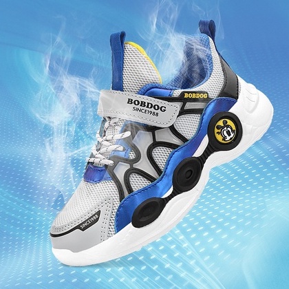 Giày thể thao chính hãng Bobdog họa tiết khỏe khoắn cho bé trai bé gái từ 5 tuổi đến 13 tuổi (028) Richkidsstore2021