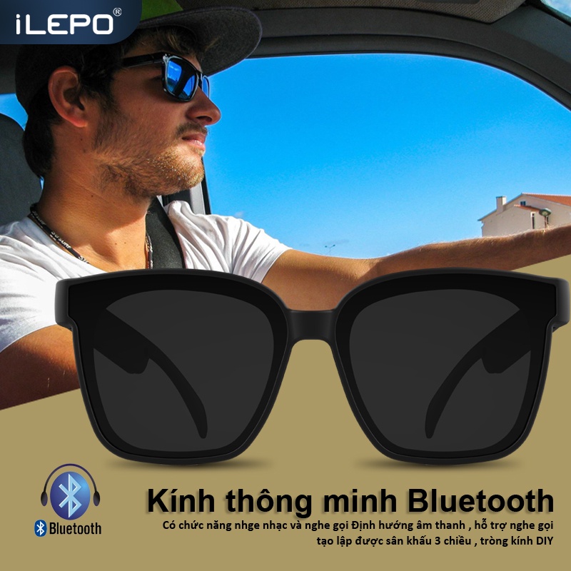 Mắt kính bluetooth thông minh mới nhất gọi điện nghe nhạc siêu tiện lợi bảo hành 12 tháng A3 Frames kính mát thông minh
