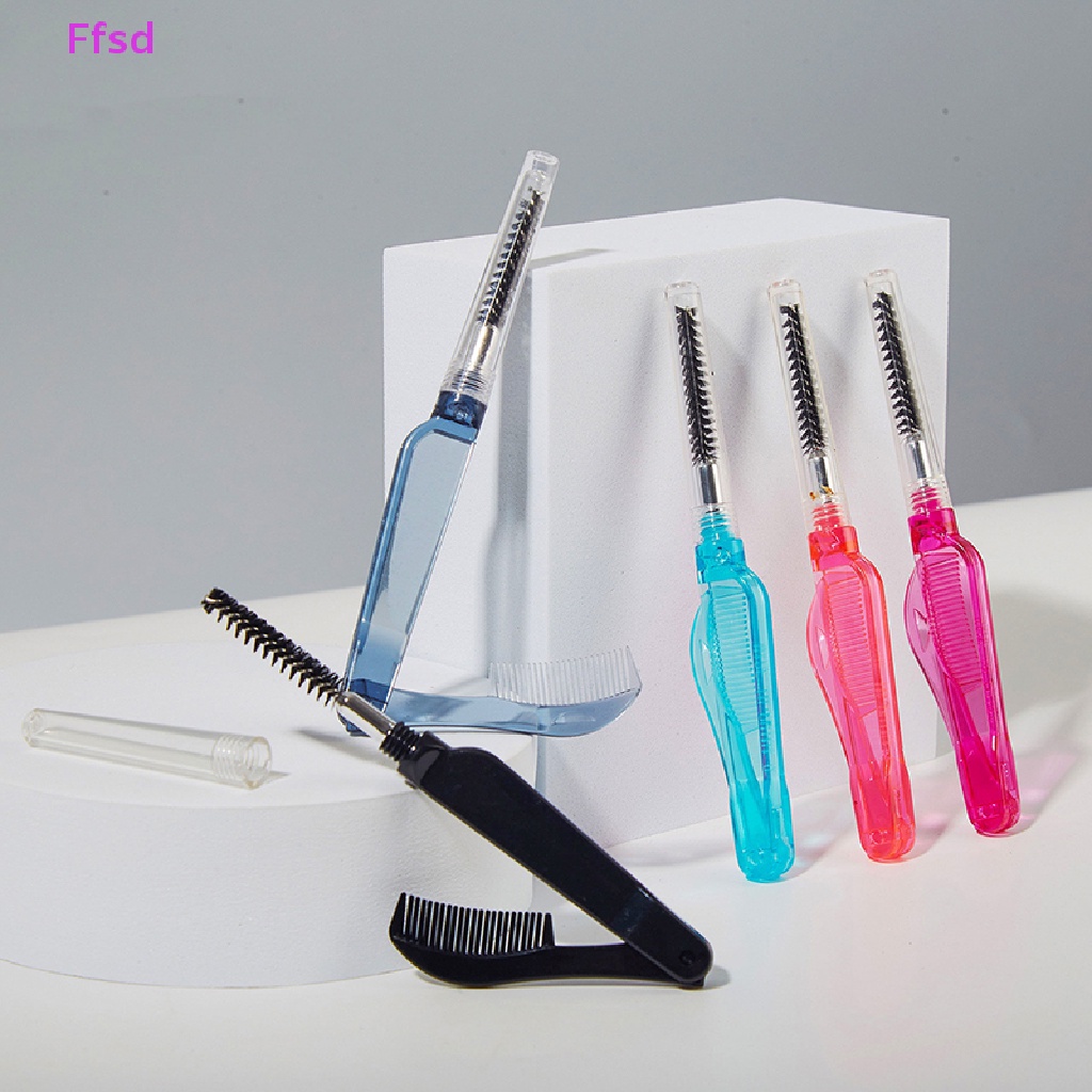 {Ffsd} Dual-purpose Stainless Steel Eyelash Brushes Eyelash Comb Eyebrow Eyelash Comb *Hot Sale