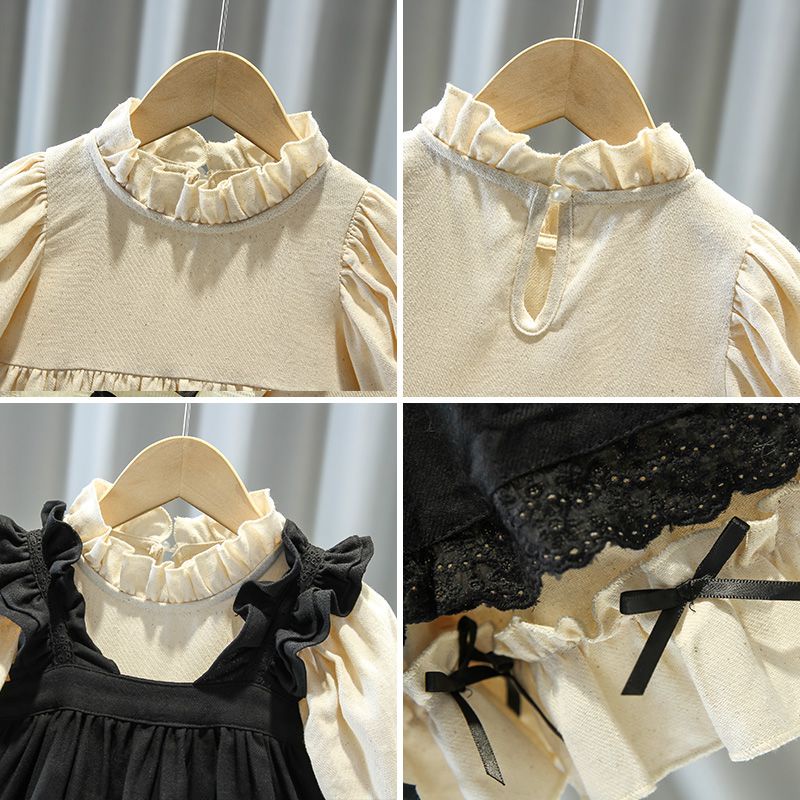 Đầm Công Chúa lolita Thời Trang Xuân Thu Cho Bé Gái