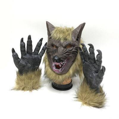 Mặt Nạ Hóa Trang Halloween Hình Đầu Sói Độc Đáo