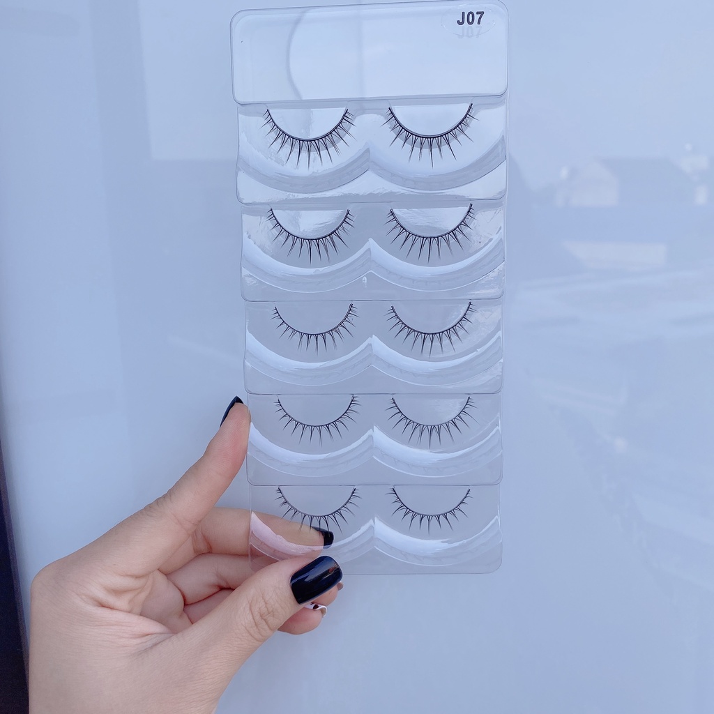 Lông mi giả JO 07 5 Cặp Siêu Đẹp, Tự Nhiên