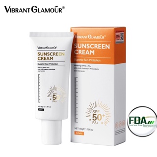Kem chống nắng SKIN EVER VIBRANT GLAMOUR FDA SPF50 + UVA / UVB làm sáng da dưỡng ẩm chống lão hóa 50g