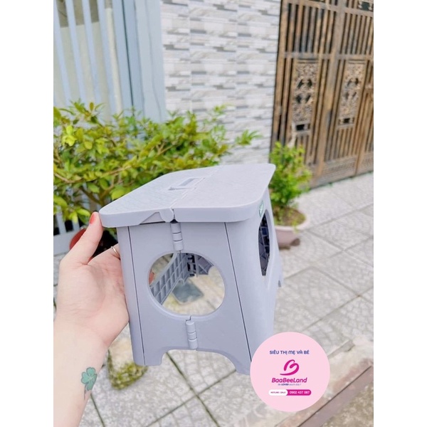 GHẾ NHỰA GẤP GỌN HOKORI CHO BÉ - Baabeeland