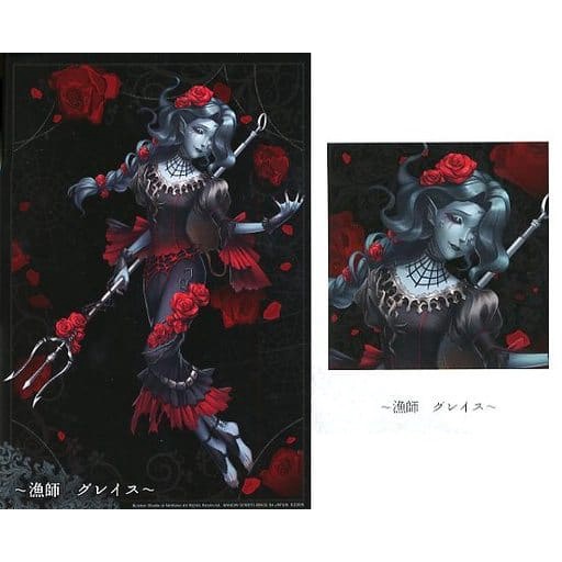 Bộ áp phích nhỏ Bromide Odoriko random "Ichiban Kuji Identity V 5th Personality" Prize D chính hãng Nhật Bản