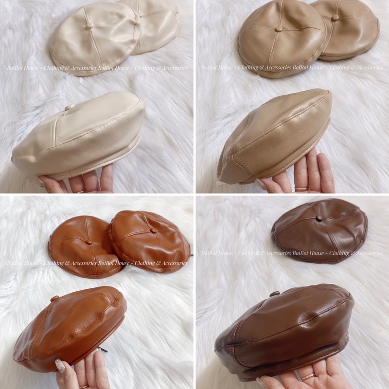 Mũ nồi da cực xịn cho bé trai, bé gái