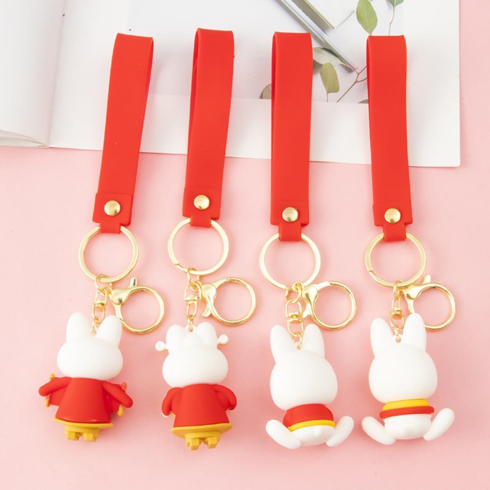 Móc Khóa Hình Thỏ Dễ Thương Cho Nữ