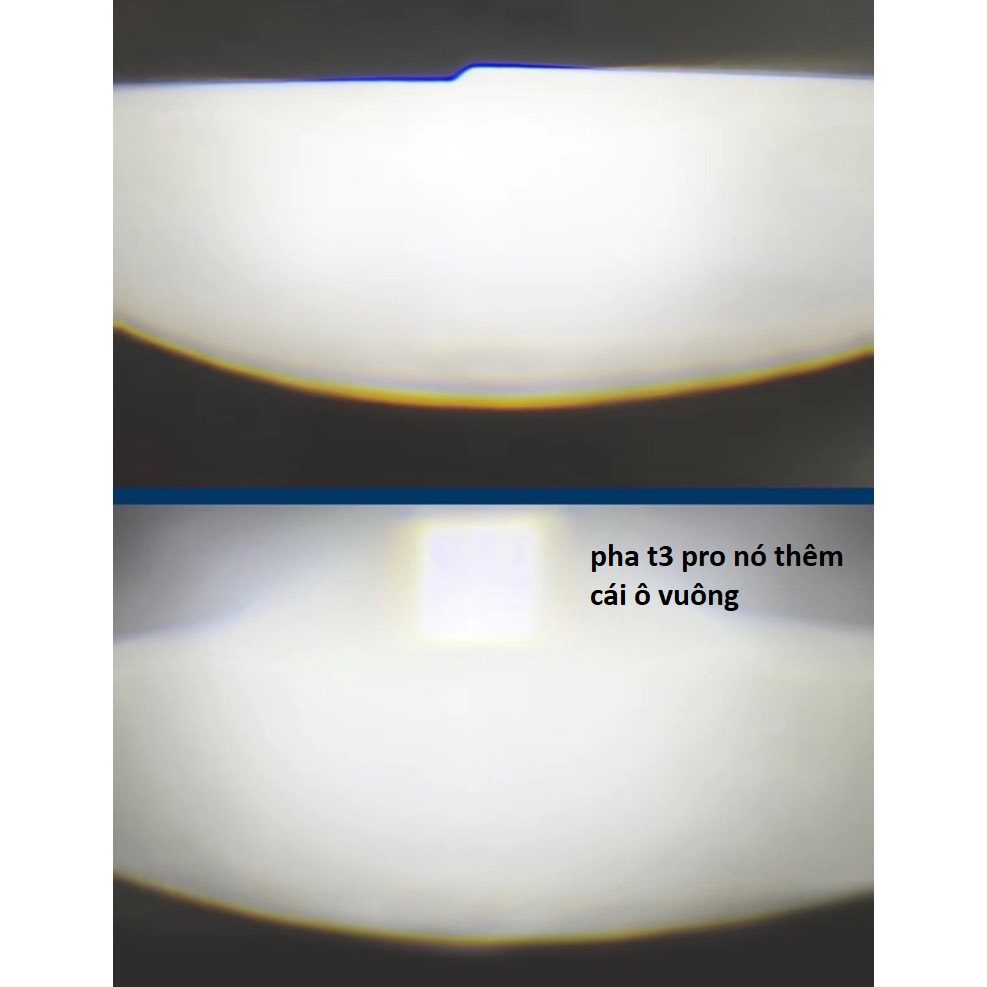 Đèn led bi cầu siêu sáng T3 chân H4