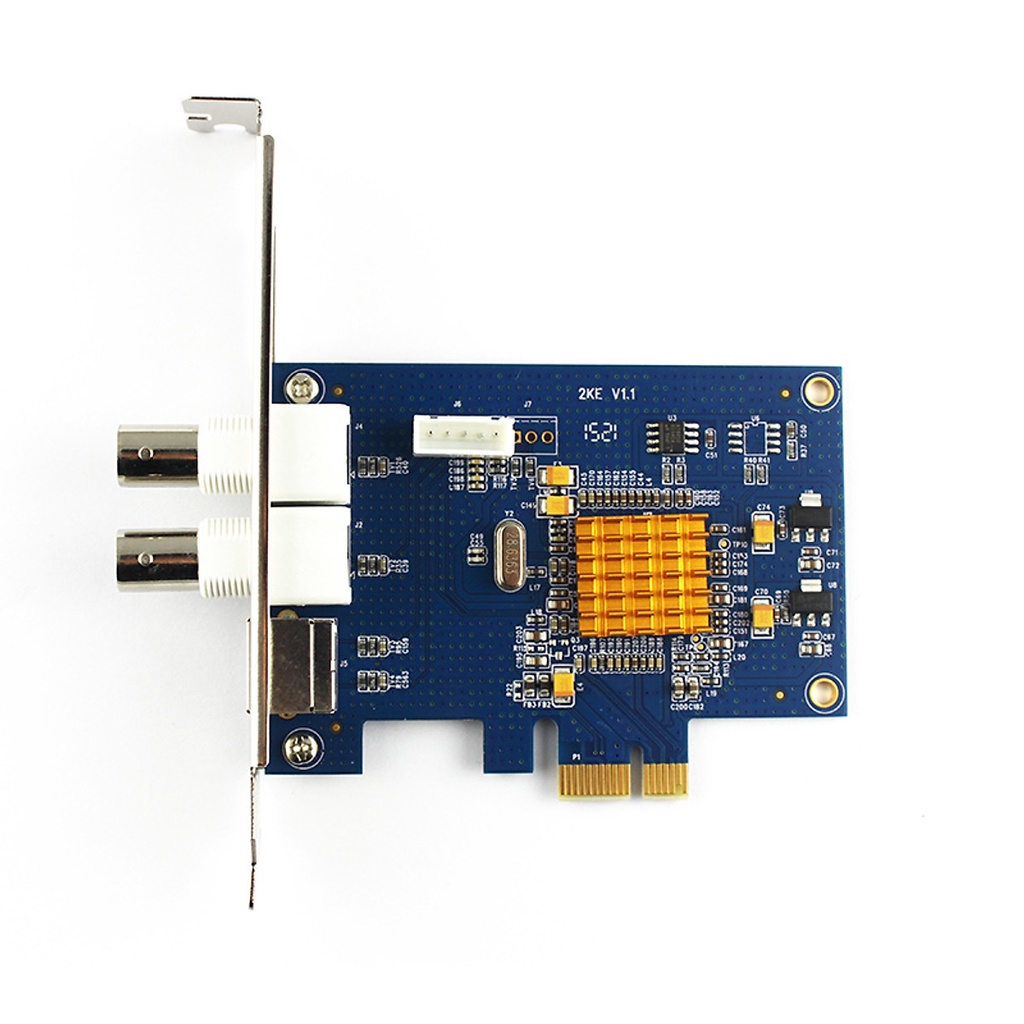 CARD MÁY TÍNH GHI HÌNH VIDEO AV, BNC, S-VIDEO CHUẨN PCI-E SV2000E DÙNG CHO MÁY SIÊU ÂM, NỘI SOI