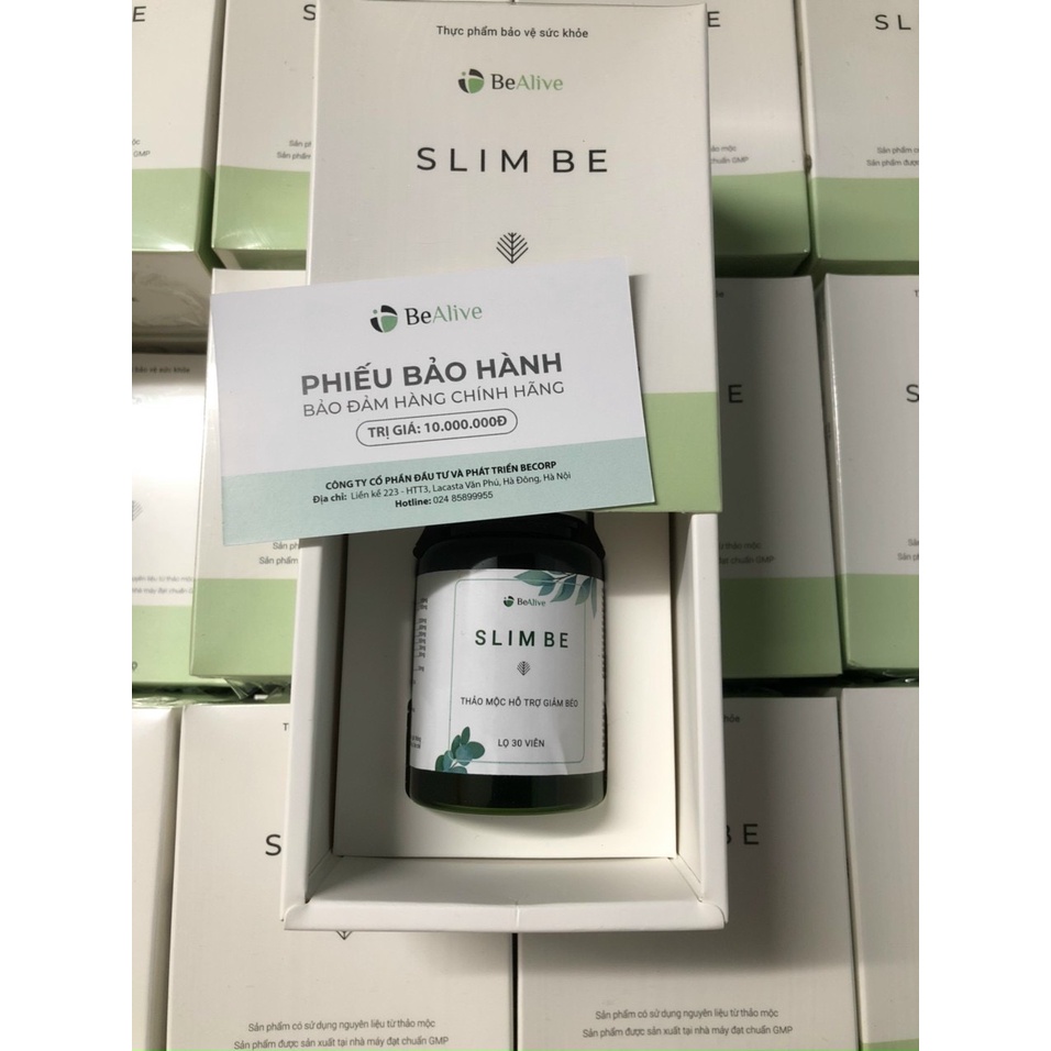 Giảm Cân SLIM BE của BEALIVE  Slimbe Giúp Giảm 3-7 Kg Sau 30 Ngày