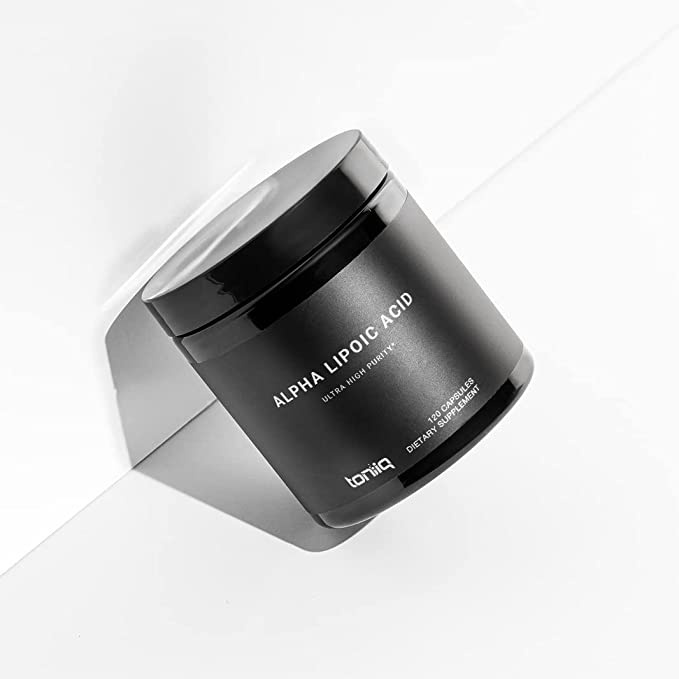 Viên uống trắng da giảm nám tàn nhang Alpha lipoc acid 1000mg độ tinh khiết 99% chống lão hóa, cân bằng lượng đườntoniiq