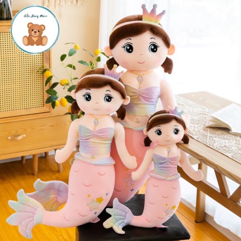 Gấu Bông Nàng Tiên Cá - Đồ Chơi Cho Bé - Shop Me Chun