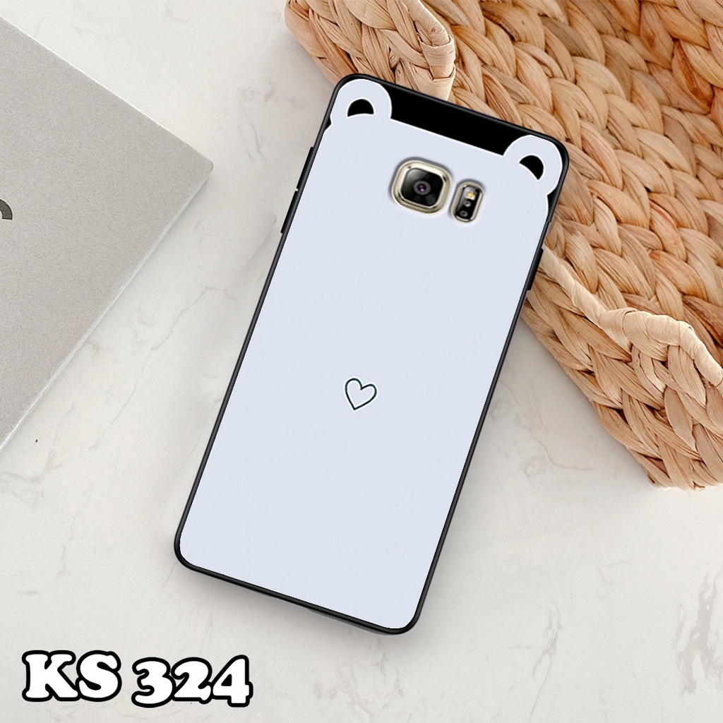 Ốp lưng Samsung S6 - Samsung S6 Edge - Samsung S6 Edge+ - Ốp in hình Tai thỏ - Chất liệu TPU cao cấp
