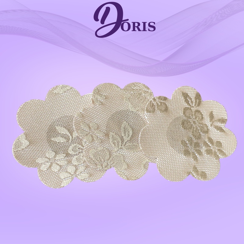 Miếng Dán Đầu Ti Chất Liệu Su Lụa Keo Bán Dính Tốt Gói 5 Cặp DORIS 2033